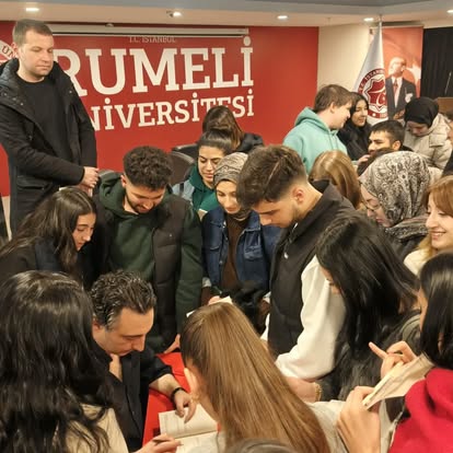 İstanbul Rumeli Üniversitesi Söyleşi ve İmza Günü